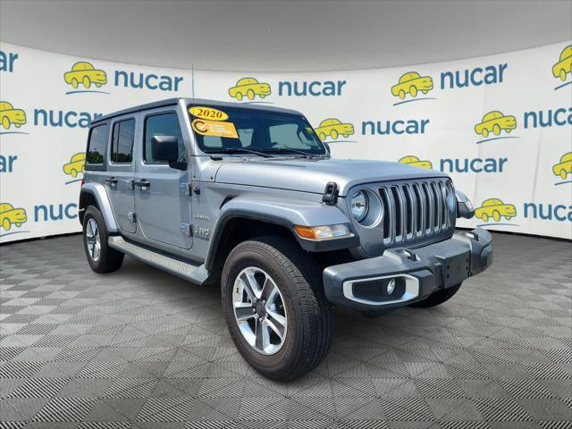 used 2020 Jeep Wrangler Unlimited car, priced at $33,288