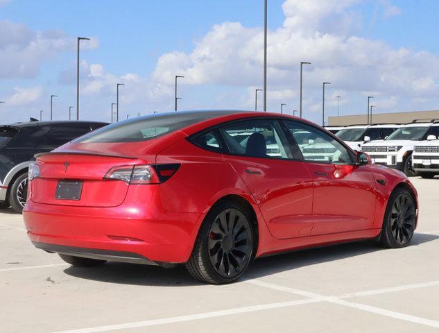 used 2023 Tesla Model 3 car, priced at $32,788