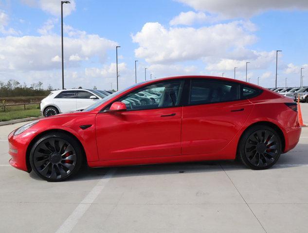 used 2023 Tesla Model 3 car, priced at $32,788