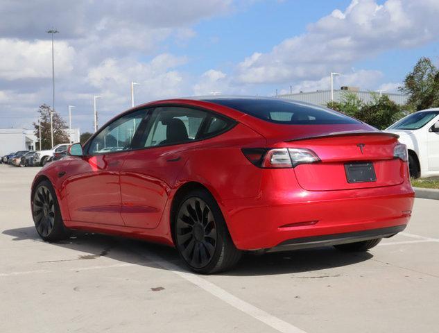 used 2023 Tesla Model 3 car, priced at $32,788