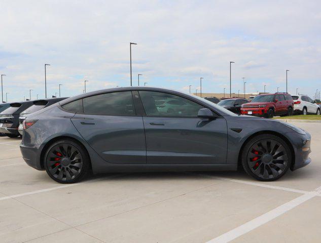 used 2022 Tesla Model 3 car, priced at $33,888