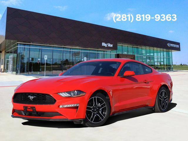 used 2021 Ford Mustang car, priced at $22,588