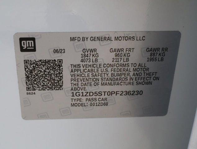 used 2023 Chevrolet Malibu car, priced at $18,988