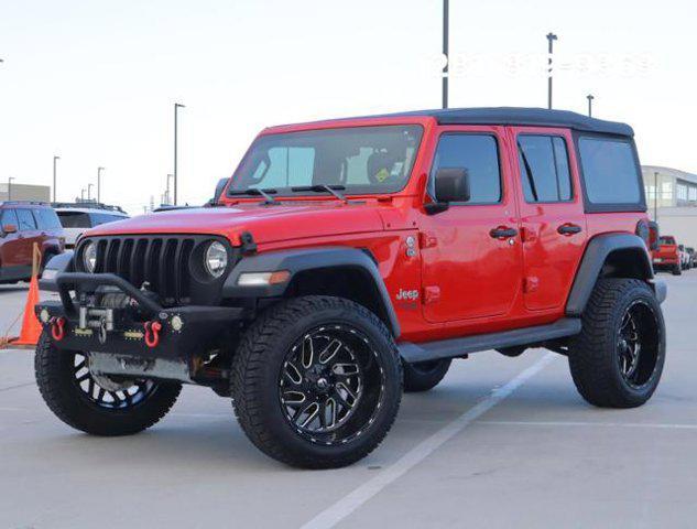 used 2018 Jeep Wrangler Unlimited car, priced at $22,288