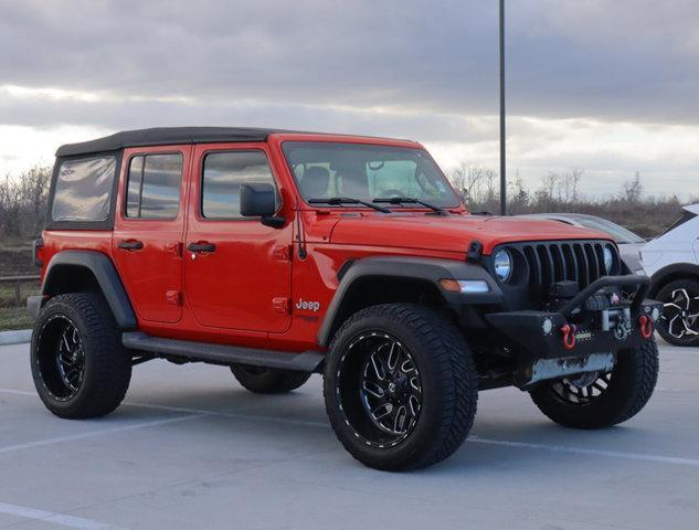 used 2018 Jeep Wrangler Unlimited car, priced at $22,288