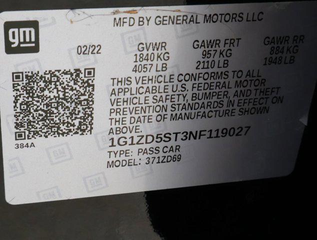 used 2022 Chevrolet Malibu car, priced at $14,588