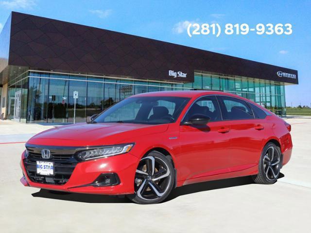 used 2022 Honda Accord Hybrid car, priced at $23,988