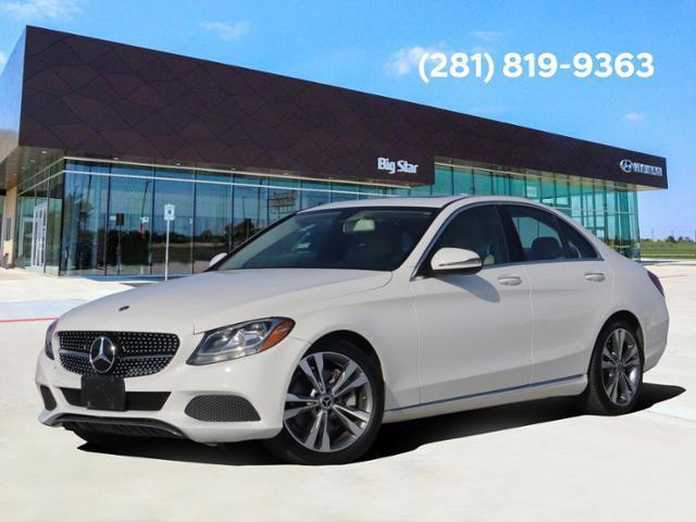 used 2018 Mercedes-Benz C-Class car, priced at $22,988