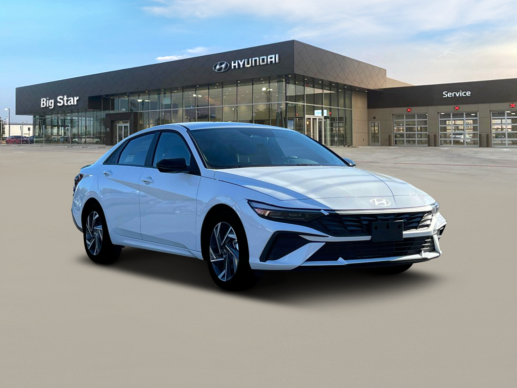 new 2025 Hyundai Elantra car, priced at $20,020