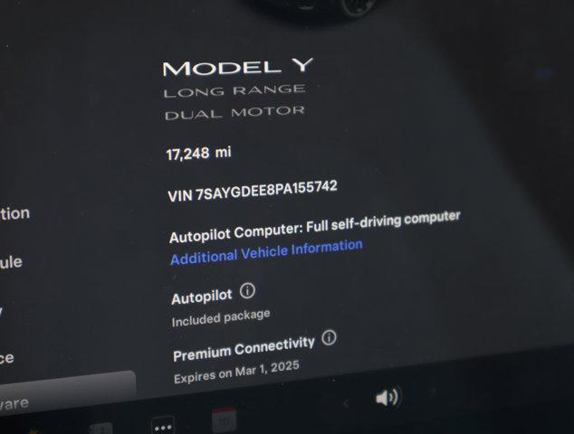 used 2023 Tesla Model Y car, priced at $36,588