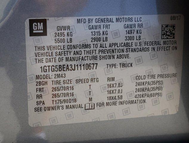 used 2018 GMC Canyon car, priced at $16,288
