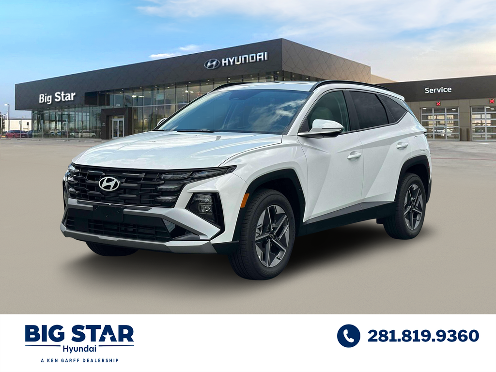 new 2025 Hyundai Tucson car, priced at $29,574