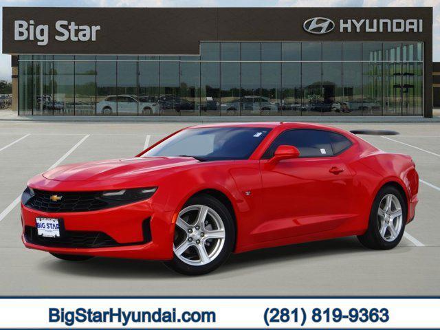 used 2021 Chevrolet Camaro car, priced at $25,588
