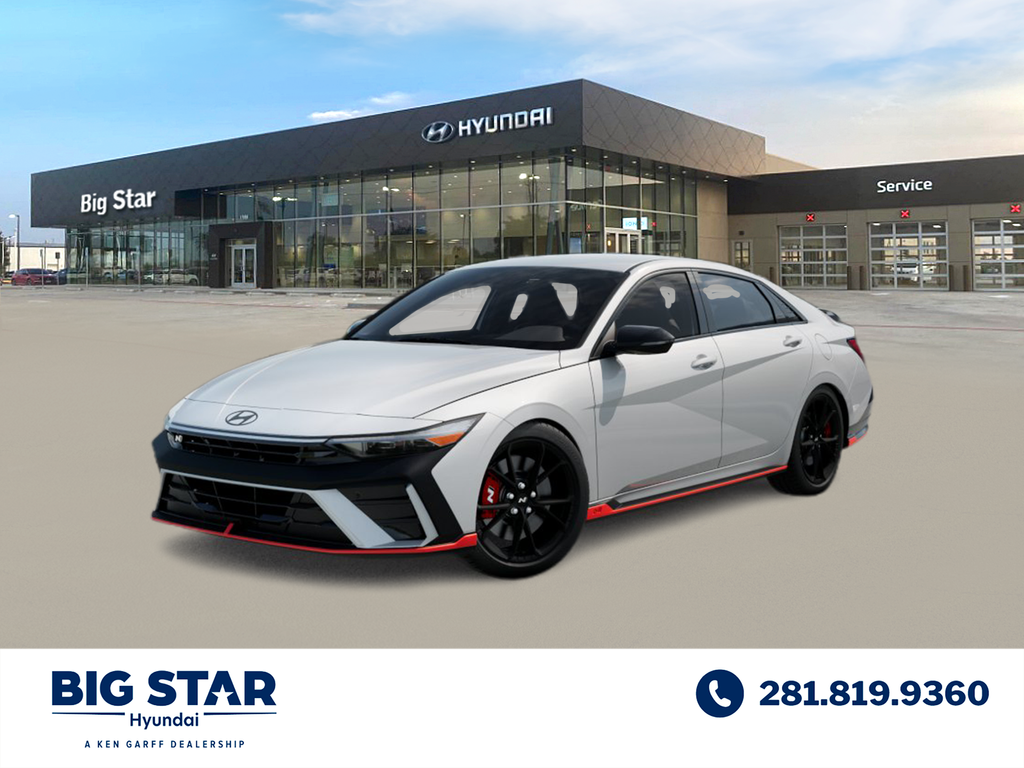 new 2025 Hyundai ELANTRA N car, priced at $34,883
