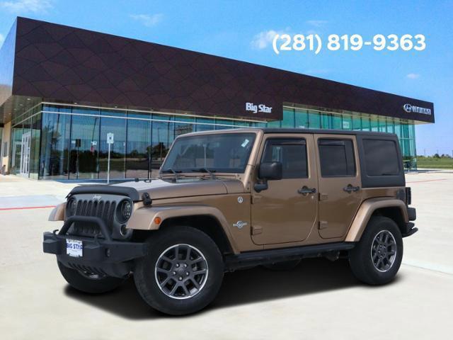 used 2015 Jeep Wrangler Unlimited car, priced at $21,888