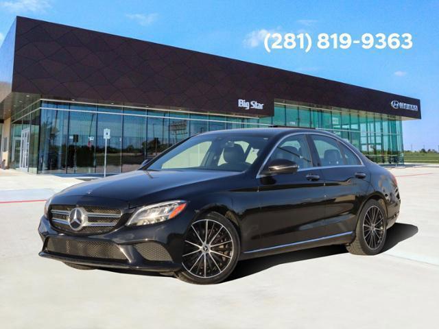 used 2021 Mercedes-Benz C-Class car, priced at $23,988