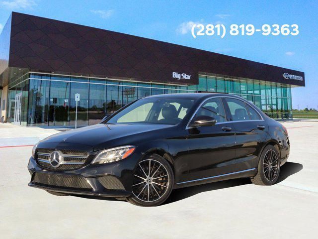 used 2021 Mercedes-Benz C-Class car, priced at $23,488