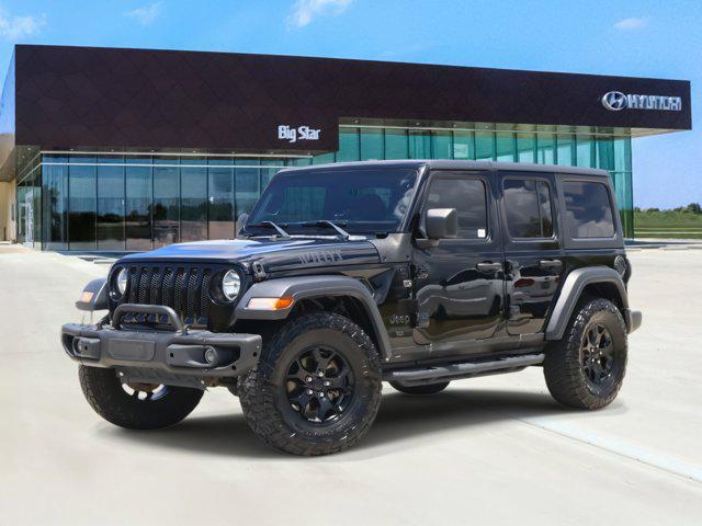 used 2021 Jeep Wrangler Unlimited car, priced at $29,288