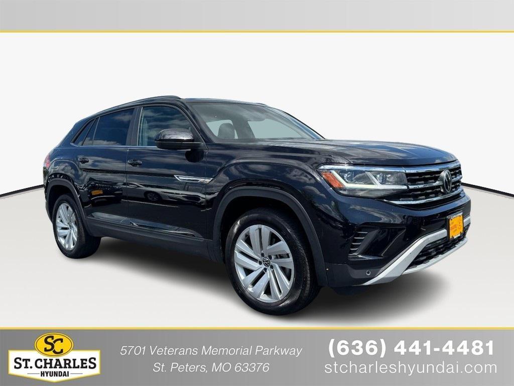 used 2022 Volkswagen Atlas Cross Sport car, priced at $23,977
