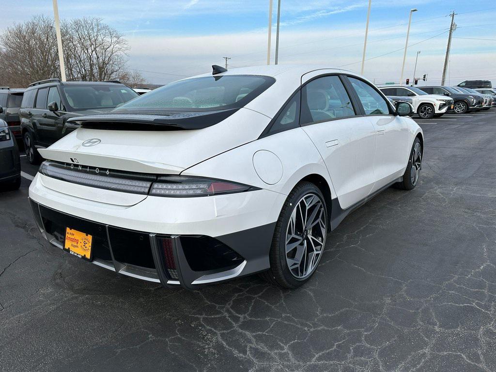 new 2025 Hyundai IONIQ 6 car, priced at $43,503
