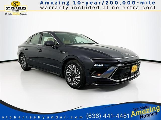 used 2024 Hyundai Sonata Hybrid car, priced at $31,977