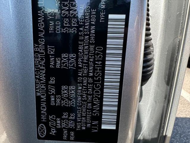 new 2025 Hyundai Santa Fe car, priced at $39,878