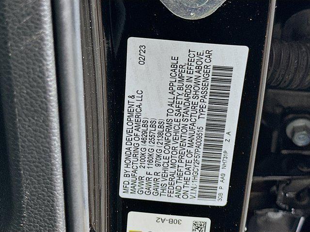 used 2023 Honda Accord Hybrid car, priced at $27,299