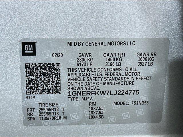 used 2020 Chevrolet Traverse car, priced at $17,797