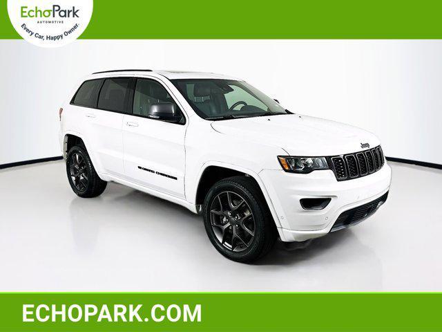 used 2021 Jeep Grand Cherokee car, priced at $30,589