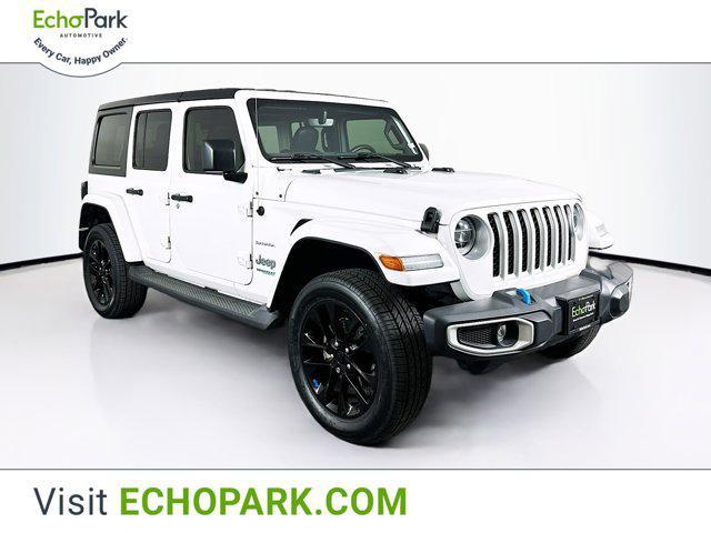 used 2022 Jeep Wrangler Unlimited 4xe car, priced at $31,497