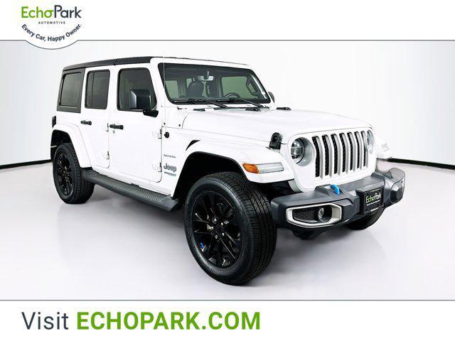used 2022 Jeep Wrangler Unlimited 4xe car, priced at $31,197