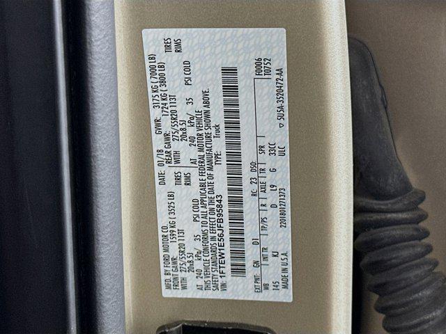 used 2018 Ford F-150 car, priced at $32,599