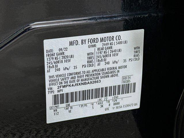 used 2022 Ford Edge car, priced at $20,197