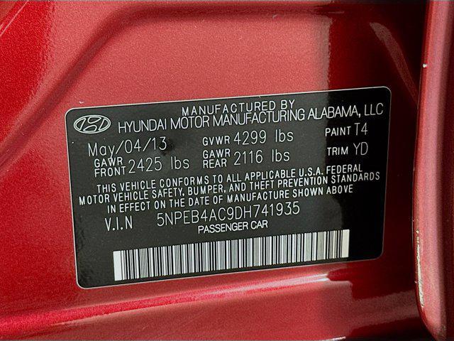used 2013 Hyundai Sonata car, priced at $5,497