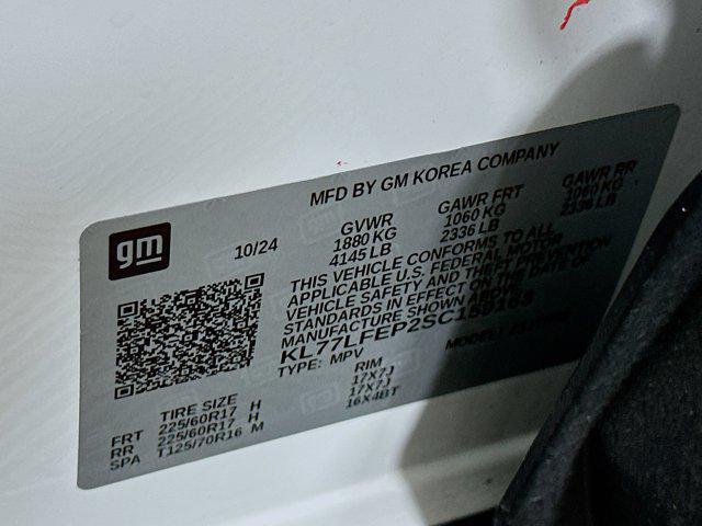 used 2025 Chevrolet Trax car, priced at $20,447