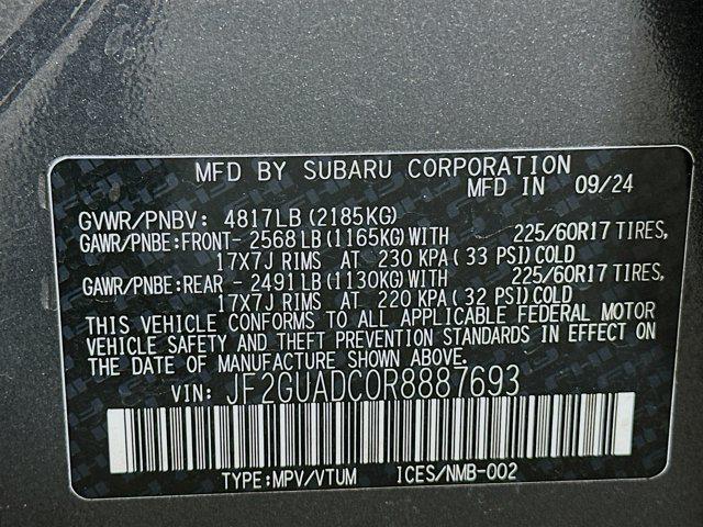 used 2024 Subaru Crosstrek car, priced at $23,996