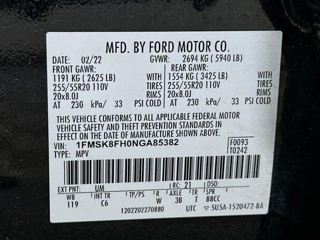 used 2022 Ford Explorer car, priced at $27,497