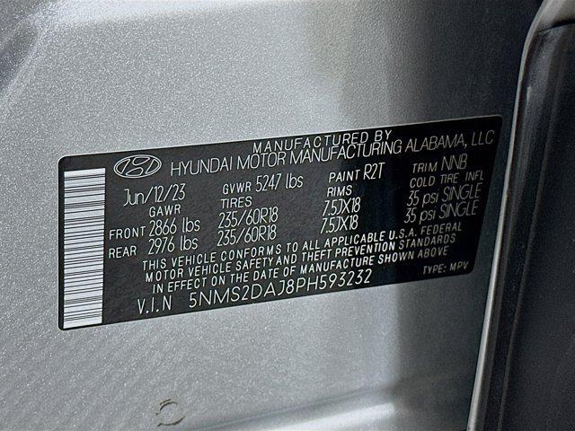 used 2023 Hyundai Santa Fe car, priced at $21,697