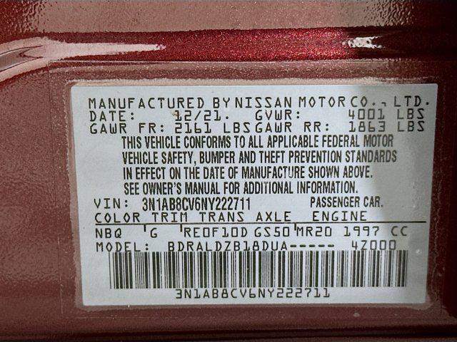 used 2022 Nissan Sentra car, priced at $16,397