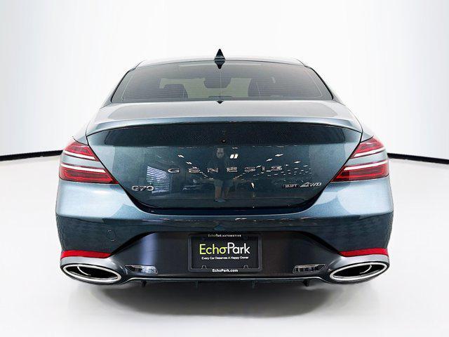 used 2023 Genesis G70 car, priced at $34,399