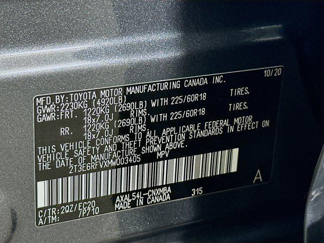 used 2021 Toyota RAV4 Hybrid car, priced at $30,797