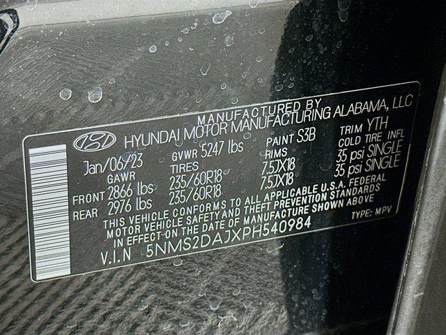used 2023 Hyundai Santa Fe car, priced at $22,996