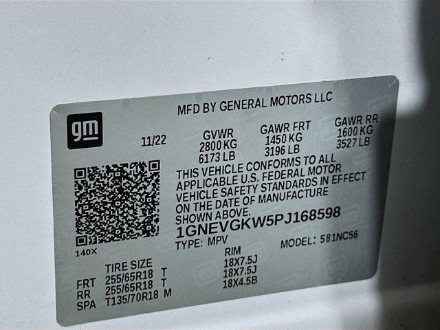 used 2023 Chevrolet Traverse car, priced at $27,297