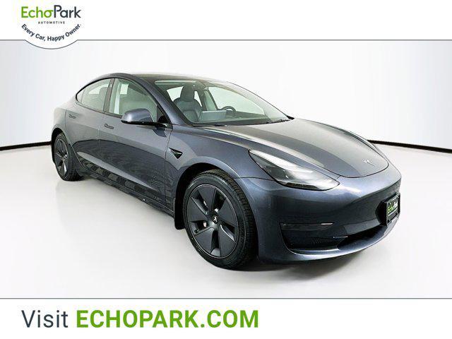 used 2022 Tesla Model 3 car, priced at $25,989