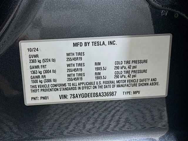 used 2025 Tesla Model Y car, priced at $34,997