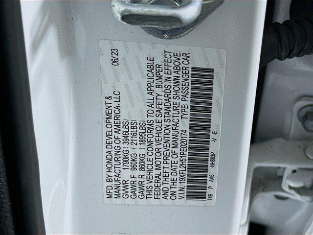 used 2023 Honda Civic car, priced at $22,597