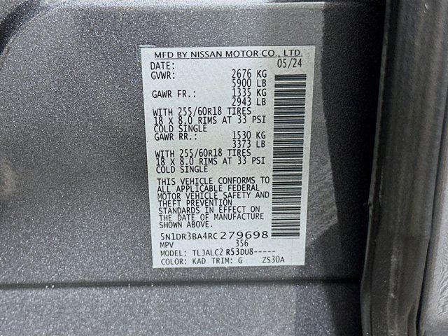used 2024 Nissan Pathfinder car, priced at $27,997