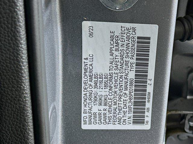 used 2023 Honda Civic car, priced at $24,599