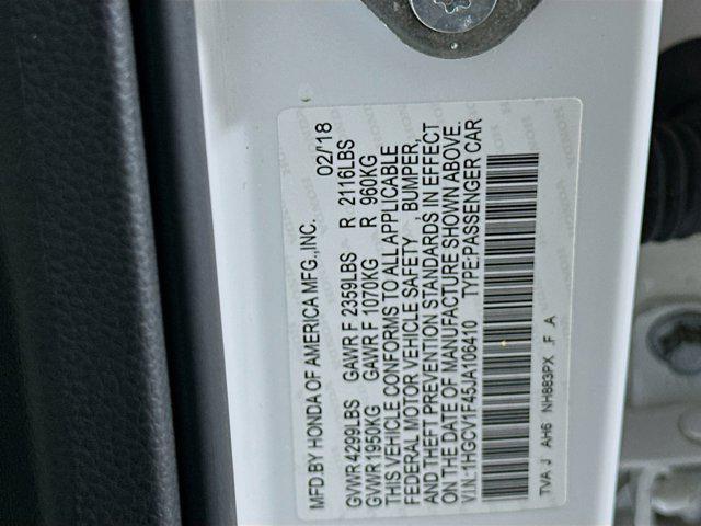 used 2018 Honda Accord car, priced at $17,887