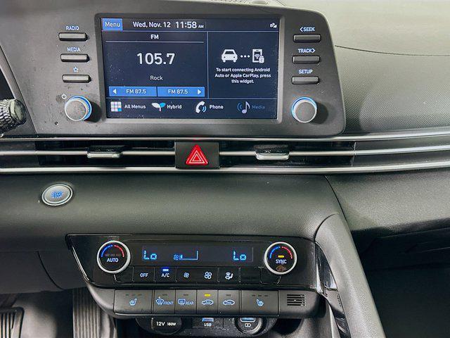 used 2023 Hyundai ELANTRA HEV car, priced at $18,996